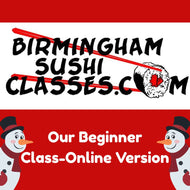 Online Beginner's Sushi Class Video