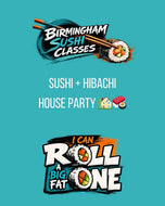 3) Sushi + Hibachi House Party🔥🍤🍣