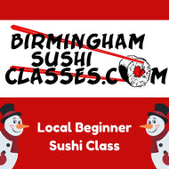 1) Local Beginner Sushi Class