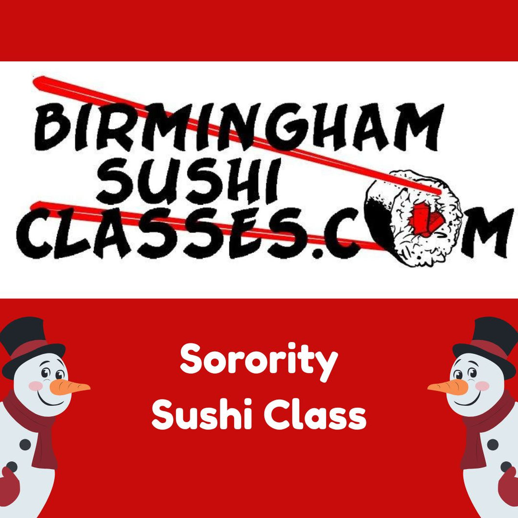 Sorority Sushi Class